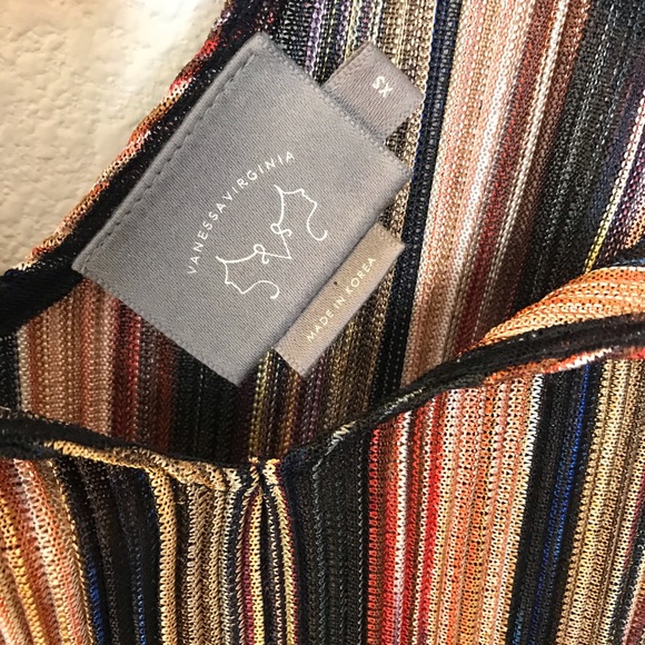 Anthropologie (Vanessa Virginia) Pleated Blouse - Picture 4 of 6